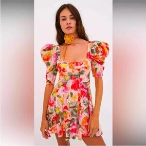 for love and lemons weston mini dress For Love & Lemons Weston Mini Dress at Free People in White, Size: M